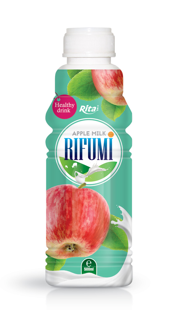 500ml PP bottle Apple Milk